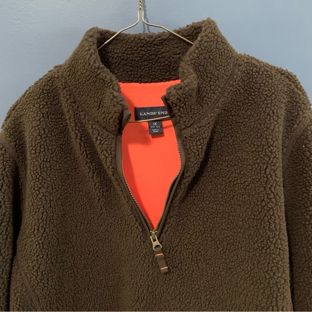 Fuzzy 3/4 Zip